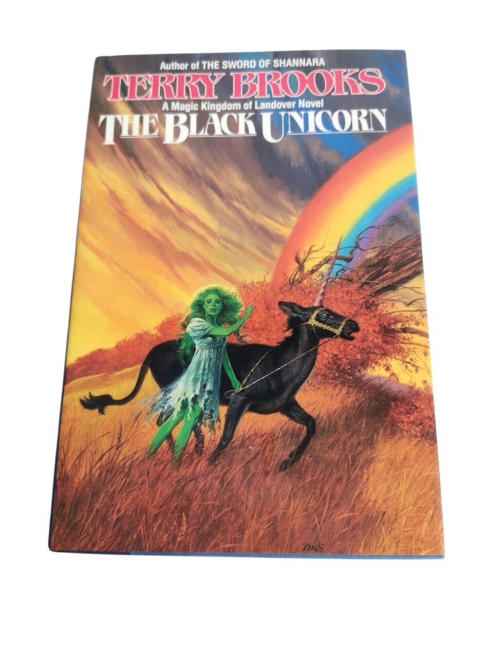 Terry Brooks The Black Unicorn Hard Cover DJ 1987 First Edition 1st Print USA
